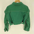 HELLO.SANFRANCISCO 22AW カット アウトカラー ショート ジャケット 2WAY カラー デニム レディース ONE SIZE