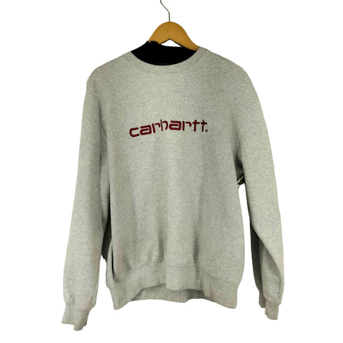 カーハートワークインプログレス Carhartt WIP スウェットシャツ ビッグシルエット 刺繍ロゴ メンズ JPN:L
