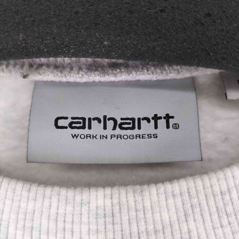 カーハートワークインプログレス Carhartt WIP スウェットシャツ ビッグシルエット 刺繍ロゴ メンズ JPN:L