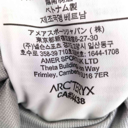 アークテリクス ARCTERYX RALLE LONG JACKET レイル ロング ジャケット メンズ JPN:M