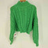 ザラ ZARA クロップド パール ケーブル ニット レディース import:M