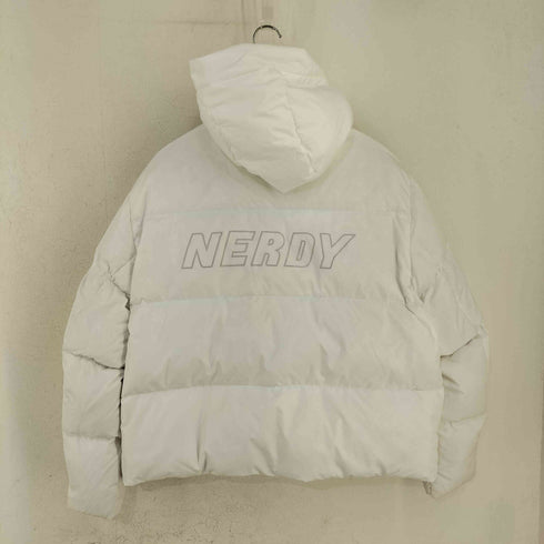 ノルディー nerdy NY Down Jacket - WHITE フーディダウンジャケット レディース import:M