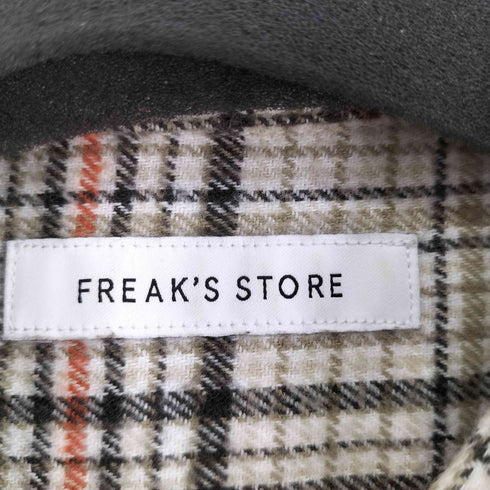 フリークスストア FREAKS STORE リラックスフィット チェックネルシャツ/ワークシャツ メンズ JPN:L