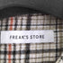 フリークスストア FREAKS STORE リラックスフィット チェックネルシャツ/ワークシャツ メンズ JPN:L