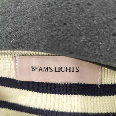 ビームスライツ BEAMS Lights ミラノリブ ボーダー ポロシャツ メンズ JPN:L