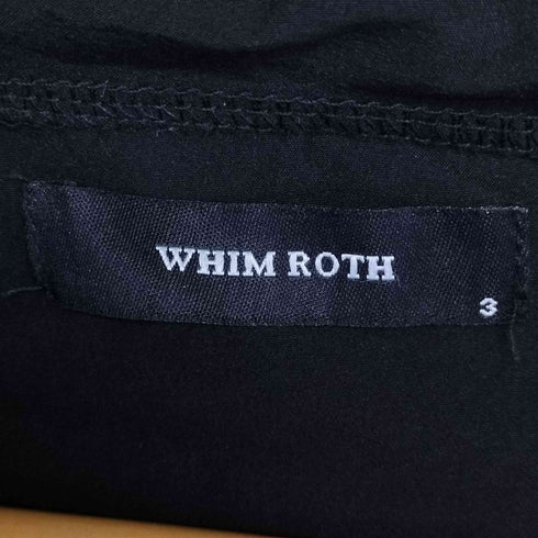 WHIM ROTH ジップアップ ナイロンジャケット メンズ L