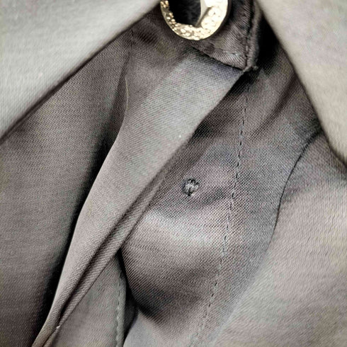 ザラ ZARA ポリサテン 比翼サテンL/Sシャツ レディース JPN:L
