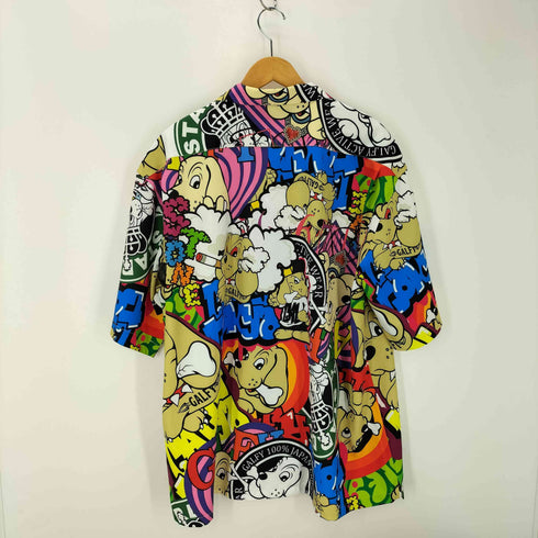 ガルフィー GALFY 犬まみれオーバーサイズオープンカラーシャツ メンズ import:XL
