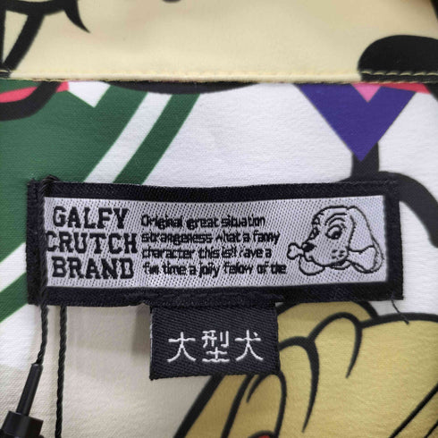 ガルフィー GALFY 犬まみれオーバーサイズオープンカラーシャツ メンズ import:XL