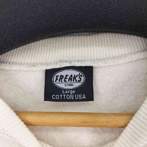 フリークスストア FREAKS STORE コットンクルーネックスウェット メンズ JPN:L