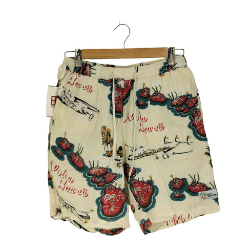 レインスプーナー Reyn Spooner 総柄 レーヨン混 ショートパンツ メンズ M