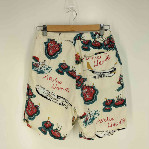 レインスプーナー Reyn Spooner 総柄 レーヨン混 ショートパンツ メンズ M