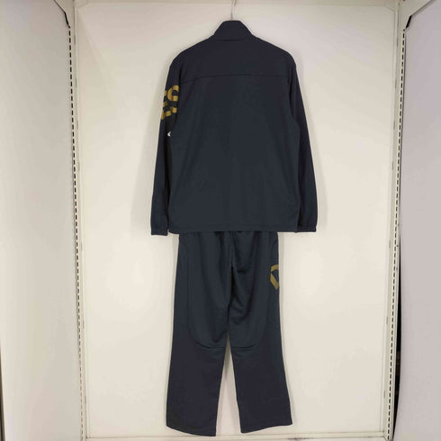 デサント descente トラックトップ ジャージジャケット トレーニングパンツ セットアップ メンズ L/M
