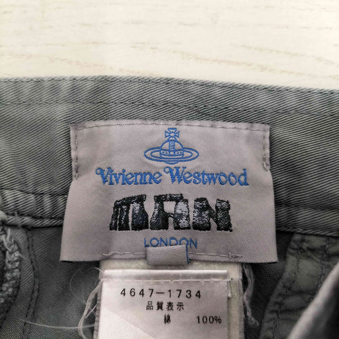 ヴィヴィアンウエストウッドマン Vivienne Westwood MAN シンチバックハイウエストパンツ メンズ 44
