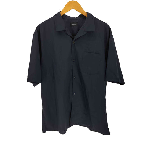 グリーンレーベルリラクシング GREEN LABEL RELAXING TW ウォッシャブル トロ オープンカラー シャツ メンズ JPN:XL