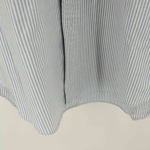 ラルフローレン RALPH LAUREN CLASSIC FIT ポニー刺繍 ストライプ ボタンダウン S/S シャツ メンズ import:L