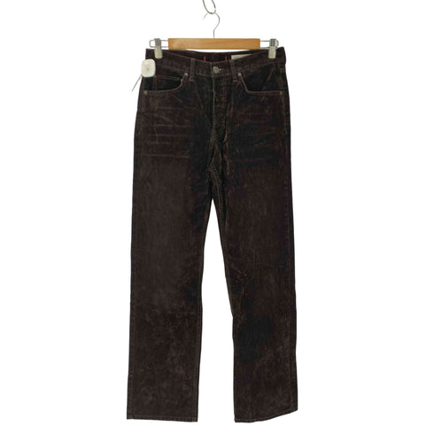 ザラ ZARA リラックスベルベットミッドライズジーンズ レディース 34