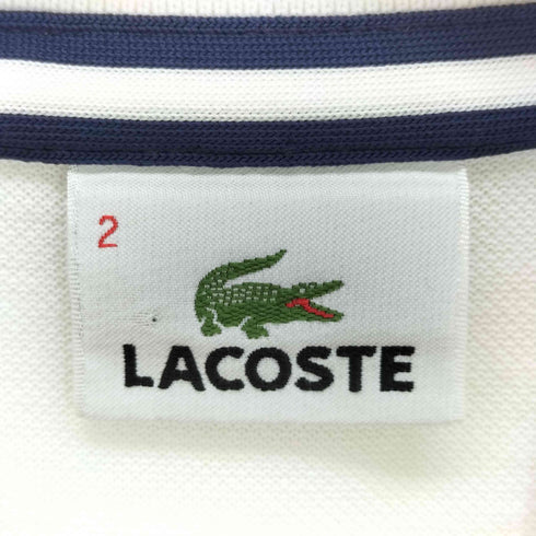 ラコステ LACOSTE 鹿の子 ポロシャツ メンズ JPN:2