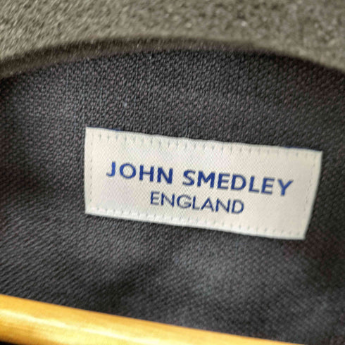 ジョンスメドレー JOHN SMEDLEY シルクリネン オープンカラー S/S シャツ メンズ JPN:L