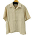 ジョンスメドレー JOHN SMEDLEY シルクリネン オープンカラー S/S シャツ メンズ JPN:L