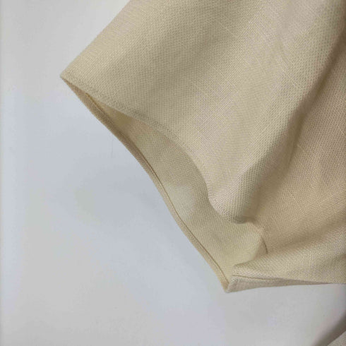 ジョンスメドレー JOHN SMEDLEY シルクリネン オープンカラー S/S シャツ メンズ JPN:L