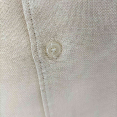 ジョンスメドレー JOHN SMEDLEY シルクリネン オープンカラー S/S シャツ メンズ JPN:L