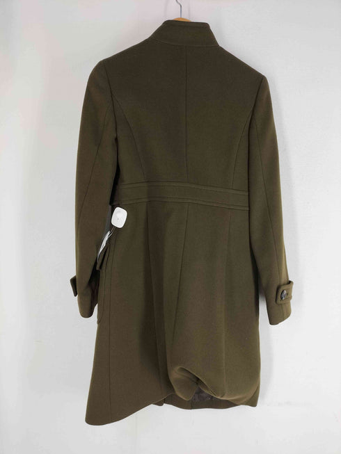 マイケルマイケルコース Michael Michael Kors ウール チンストラップ スタンドカラーハーフコート レディース UK:6