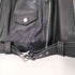young poets society Leather jacket Elea rough boxy chain 223 black レディース import:XL