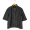 ザラ ZARA フェイクレザーシャツジャケット メンズ import:S