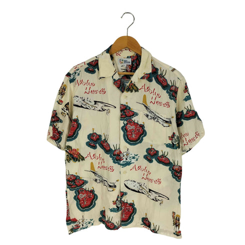 レインスプーナー Reyn Spooner 総柄 S/S オープン アロハシャツ メンズ L