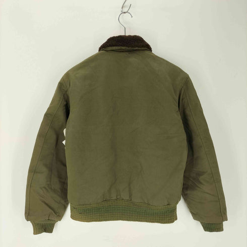 ユーエスエアーフォース U.S. AIR FORCE B-15 フライトジャケット スプリングCROWN ZIP メンズ