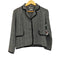 MARDINI MADE IN ITALY ウールヘリンボーンジャケット レディース