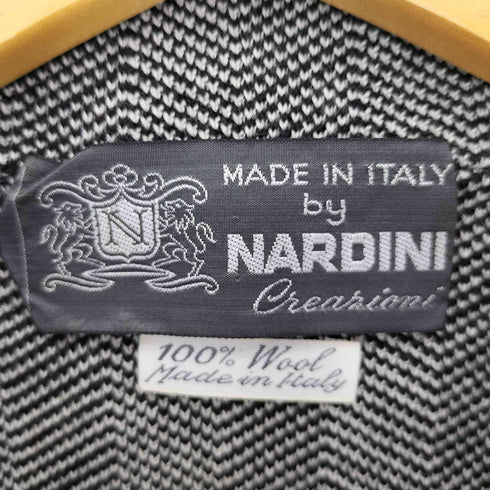 MARDINI MADE IN ITALY ウールヘリンボーンジャケット レディース