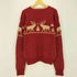 ポロバイラルフローレン Polo by RALPH LAUREN 90s HANDKNIT ウール100 ノルディック柄 ハンドニット メンズ import:L