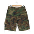 ユーエスアーミー U.S. ARMY Camouflage Combat Pants カモ柄 コンバットパンツ カットオフリメイク ショートパンツ メンズ MEDIUM-SHORT