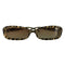 SZADE PAGE ZEBRA HUSTLER BROWN POLARISED ゼブラ柄 スクエア サングラス メンズ