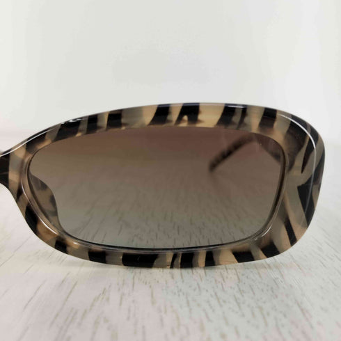 SZADE PAGE ZEBRA HUSTLER BROWN POLARISED ゼブラ柄 スクエア サングラス メンズ