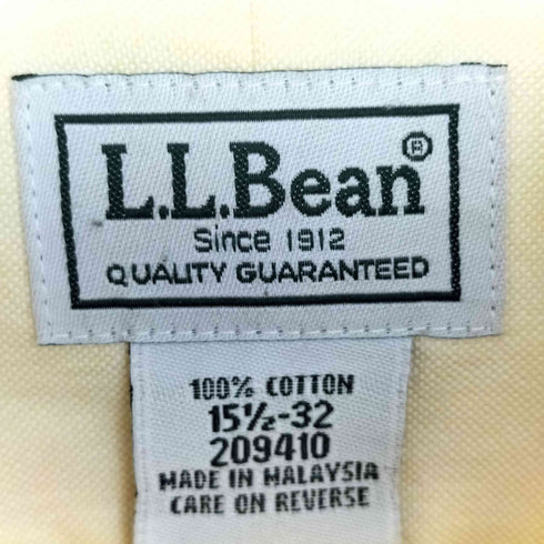 エルエルビーン L.L.Bean 00S マレーシア製 WARINKLE RESISTANT L/S BD シャツ オーバーサイズ メンズ 152/1