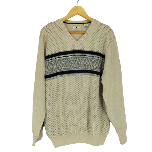 SOUTHERN PINES 総柄Vネックニット メンズ JPN:XL