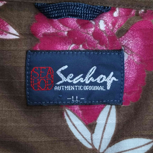 SEA HOP 花柄 S/S シャツ メンズ LL