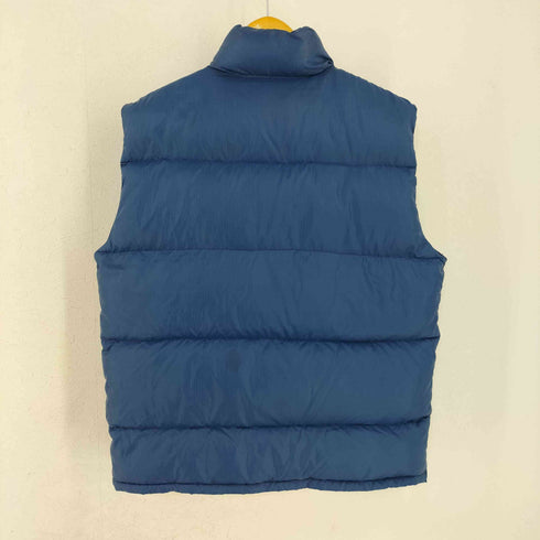 ザノースフェイス THE NORTH FACE 80s MADE IN USA 茶タグ リップストップ ダウンベスト メンズ import:L