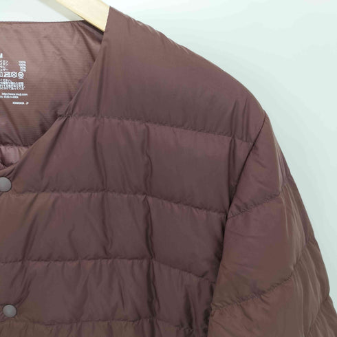 ムジルシリョウヒン 無印良品 2023AW 軽量ダウン(帯電防止裏地)ノーカラージャケット メンズ JPN:M