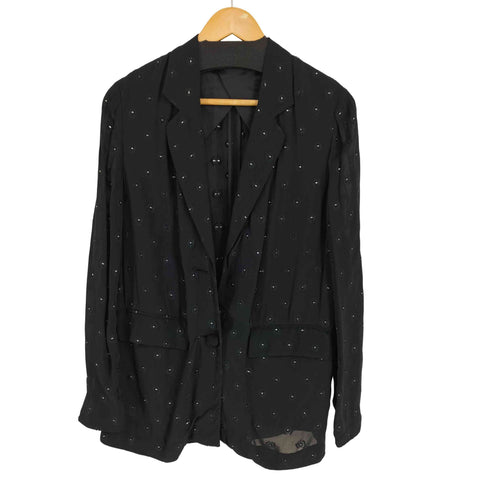 バッカ BACCA 23SS JACKET ブラックフラワーソフトジャケット レディース JPN:36