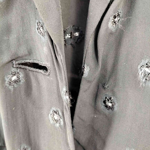 バッカ BACCA 23SS JACKET ブラックフラワーソフトジャケット レディース JPN:36