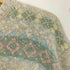 ブルックスブラザーズ BROOKS BROTHERS 英国製 コットンリネン 総柄ニット メンズ import:M