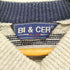 BI&CER ノルディック柄Vネックニット メンズ