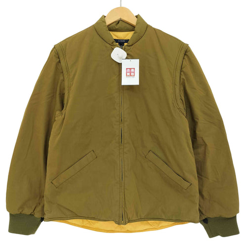ジェイクルー J.CREW 袖デタッチャブル 2WAY ダウン ジャケット メンズ import:XS