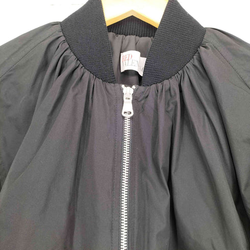 レッドヴァレンティノ RED VALENTINO Pleated Flounce Bomber Jacket レディース EUR:38