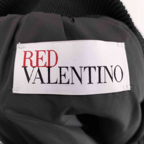 レッドヴァレンティノ RED VALENTINO Pleated Flounce Bomber Jacket レディース EUR:38