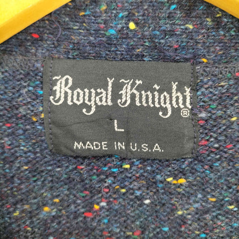 ROYAL KNIGHT USA製 カラーネップベスト メンズ JPN:L